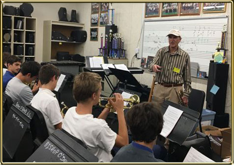 Dave teaching a group class