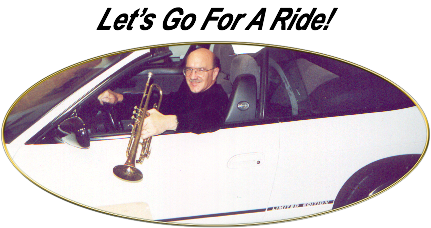 Let's Take A Ride (Dave in a car with trumpet)